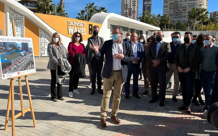 Benidorm tendrá una nueva pista de atletismo homologada en el sector 2/1 Poniente para volver a ser referencia en competiciones deportivas